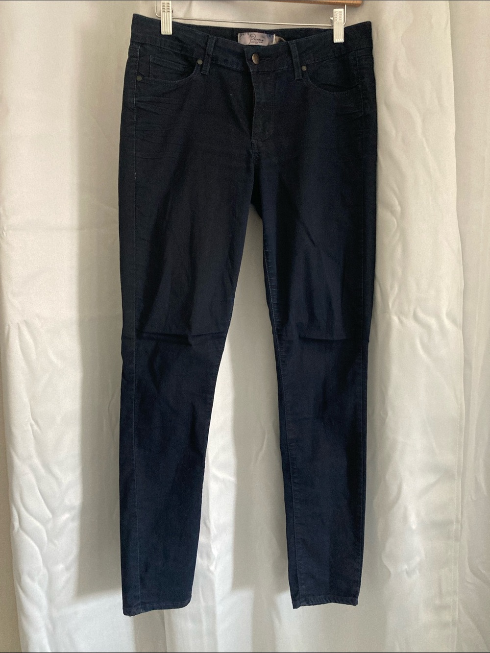 Paige Jeans Navy Skinny Jeans